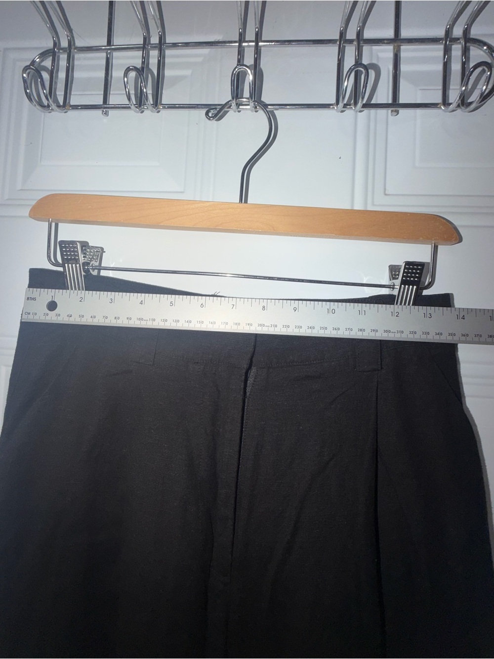 Lioness Black Wide-Leg Trousers - Picture 9 of 10